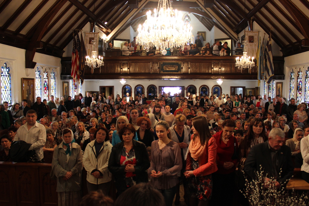 Palm - Willow Sunday at St. Panteleimon Parish, Brooklyn, NY ...